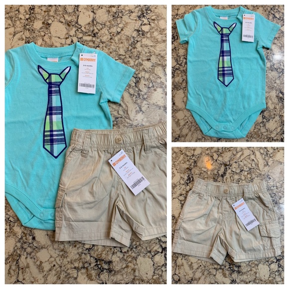 Gymboree Boy's Two Piece Set, Size 3-6 mos., NWT - Picture 1 of 6